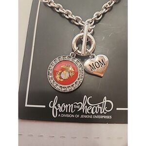 Mom Marine From The Heart Charm Bracelet Jenkins Enterprises